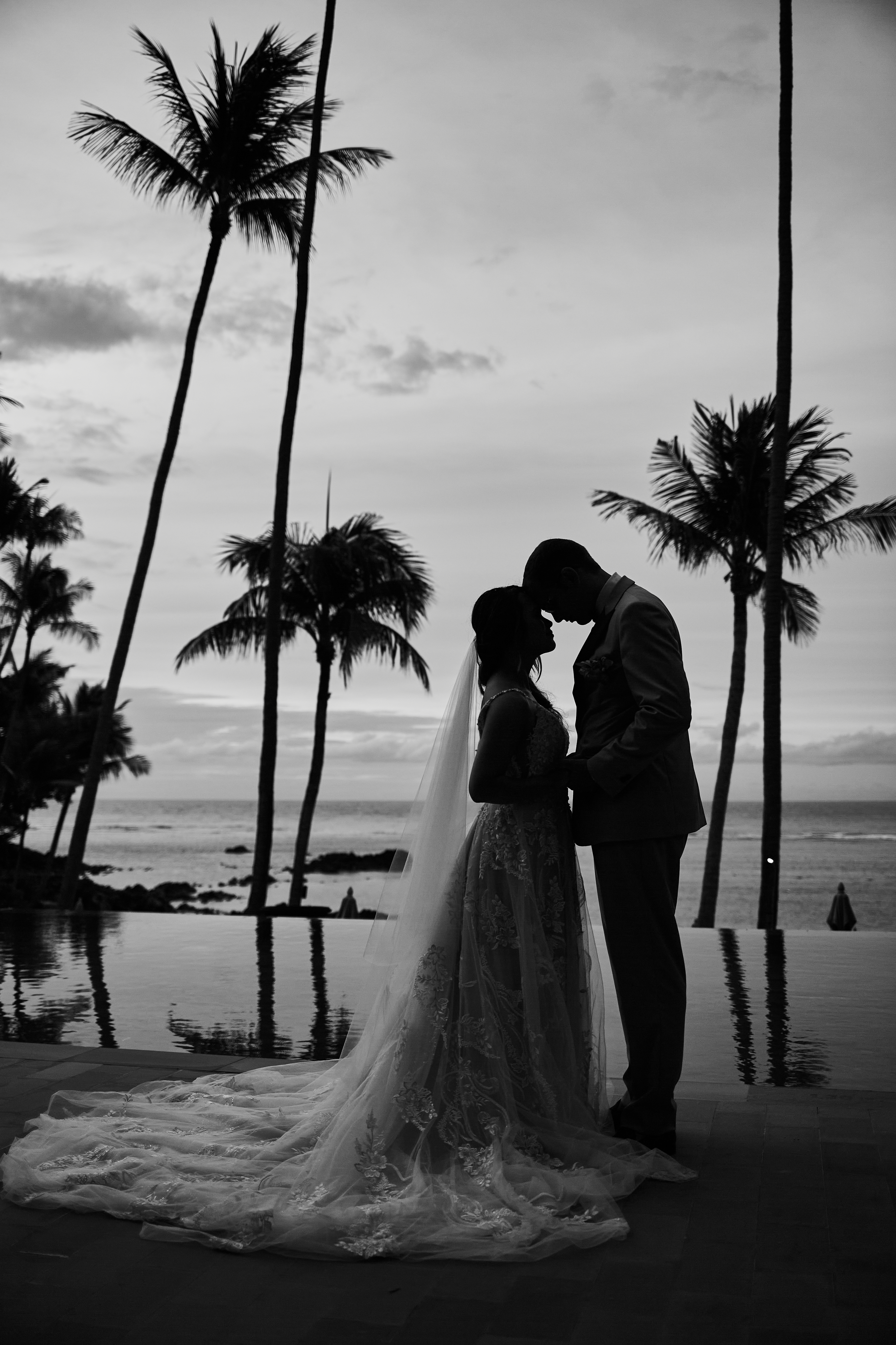Wedding silhouette
